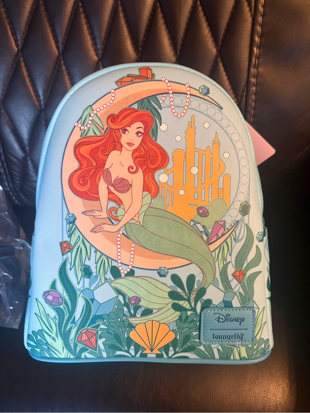 Loungefly Disney The Little Mermaid Moon Ocean Mini Backpack NWT Exclusive Ariel